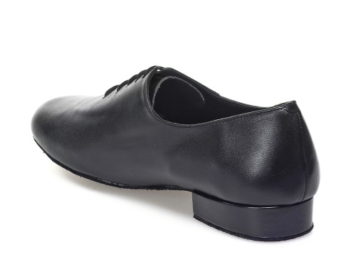 Rummos Men´s Ballrom Dance Shoes R313 - Leather Black - 2,5 cm