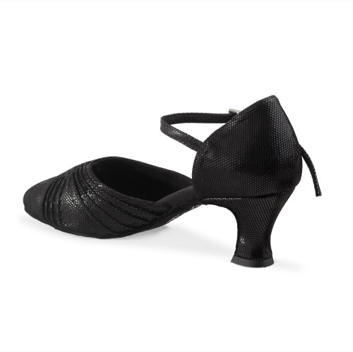 Rummos Mulheres Sapatos de dança R346 - Pele Preto - 5 cm