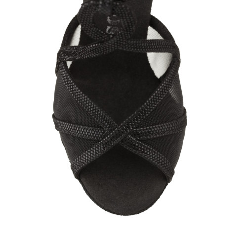 Rummos Mulheres Sapatos de Dança R365 - Pele Preto - 7 cm