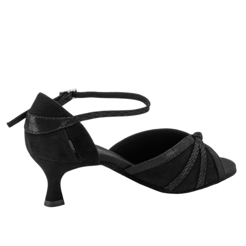 Rummos Mulheres Sapatos de Dança R367 - Pele Preto - 5 cm