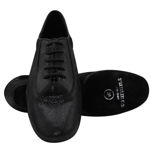 Rummos Mujeres Zapatos de Práctica R377 - Cuero/Nobuk Negro Diva - Normal - 45 Cuban - EUR 40