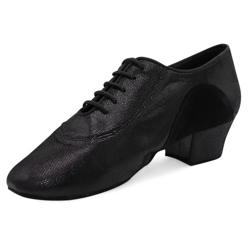 Rummos Femmes Chaussures d'entraînement R377 - Cuir/Nubuck Noir Diva - 4,5 cm