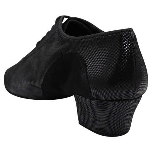 Rummos Femmes Chaussures d'entraînement R377 - Cuir/Nubuck Noir Diva - 4,5 cm