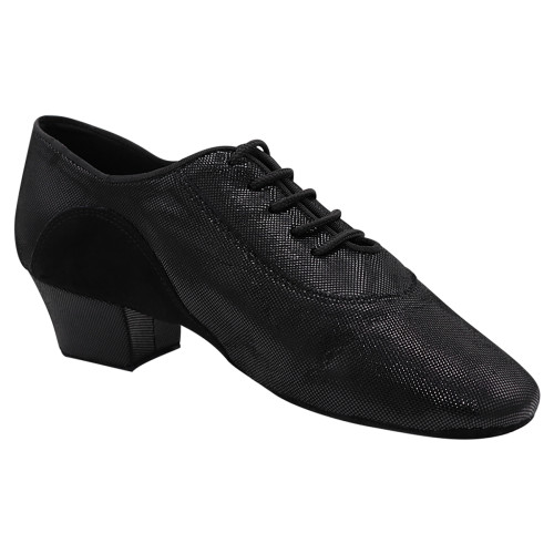 Rummos Mujeres Zapatos de Práctica R377 - Cuero/Nobuk Negro Diva - Normal - 45 Cuban - EUR 39