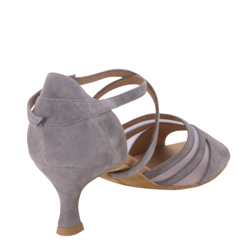 Rummos Women´s dance shoes Doris - Nubuck Gray - 5 cm