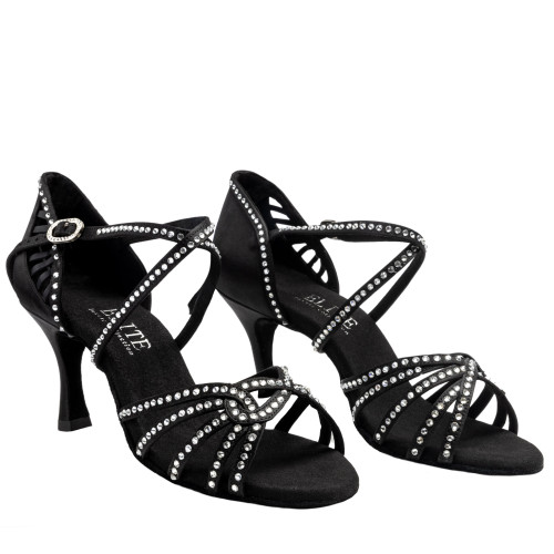 Rummos Damen Tanzschuhe Elite Eris 041S - Satin - 6 cm