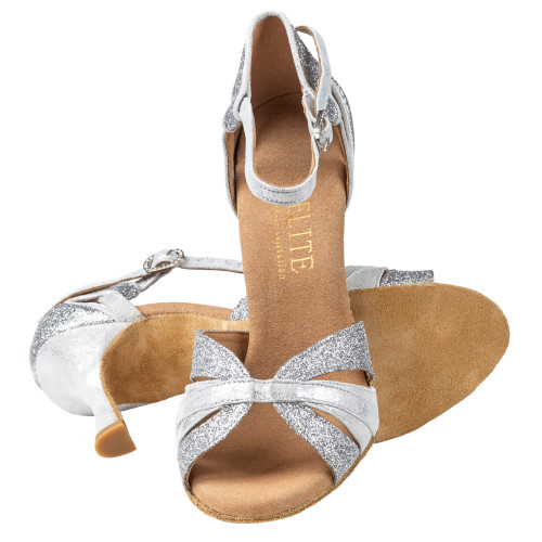 Rummos Damen Tanzschuhe Elite Aura - Silber - 7 cm