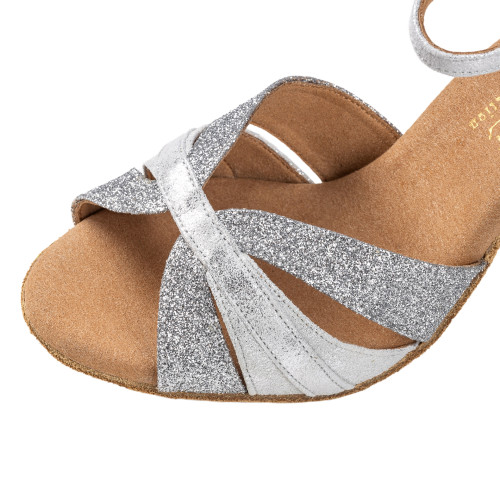 Rummos Damen Tanzschuhe Elite Aura - Silber - 7 cm
