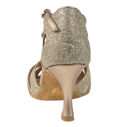 Rummos Mulheres Sapatos de dança Elite Martina - Pele Platina - 6 cm