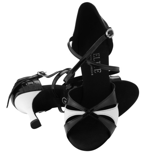 Bailarinas Rummos Elite Paloma - Cuero/Lacado - 6 cm