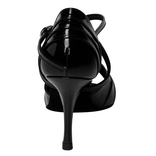 Rummos Damen Tanzschuhe Elite Paris 035 - Material: Lack - Farbe: Preto - Weite: Normal - Absatz: 80E Stiletto - Größe: EUR 40
