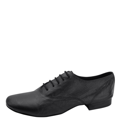 Rummos Men&acute;s Dance Shoes Elite Flexman 001 - Leather Black - Normal - 35 Ballrom - EUR 43