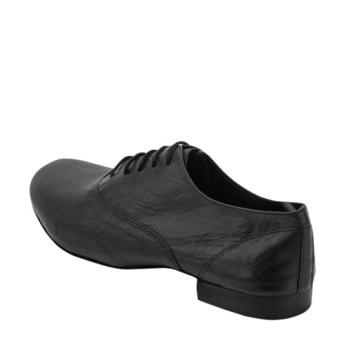 Rummos Homens Sapatos de Dança Elite Flexman 001 - Pele Preto - 3,5 cm
