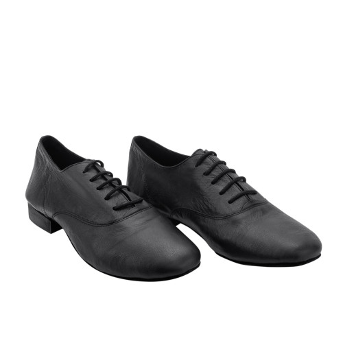 Rummos Hommes Chaussures de Danse Elite Flexman 001 - Cuir Noir - Normal - 35 Ballroom - EUR 43