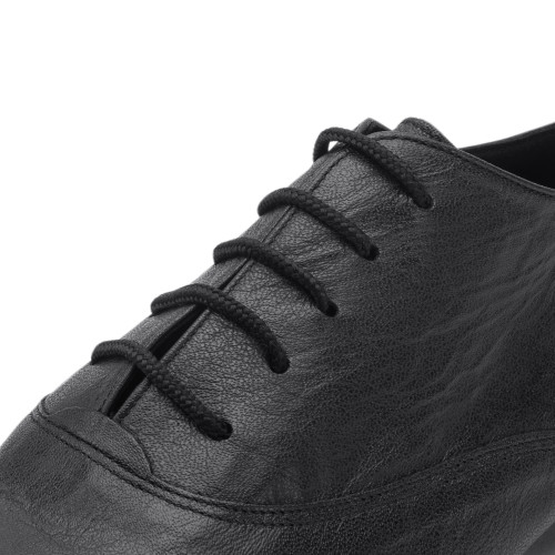 Rummos Homens Sapatos de Dança Elite Flexman 001 - Pele Preto - Normal - 35 Ballroom - EUR 43