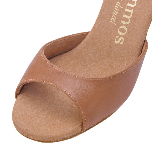 Rummos Dames Dansschoenen Gabi - Leer Beige/Luipaard - Medium (Normaal) - 60R Flare - EUR 33