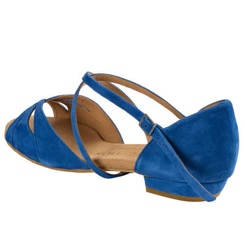 Rummos Mulheres Sapatos de Dança Lola - Nobuk Azul - Normal - 20 Block - EUR 39