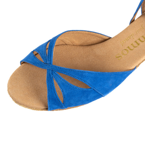 Rummos Damen Tanzschuhe Lola - Nubuck Blau