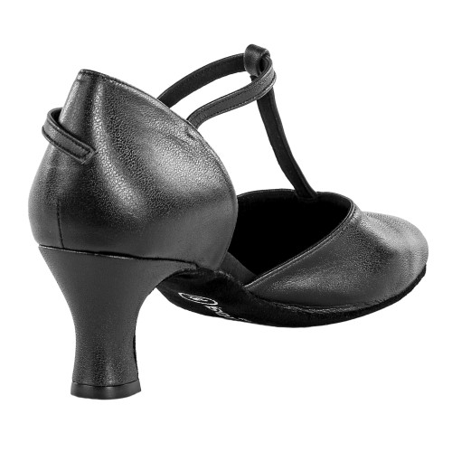 Rummos Damen Tanzschuhe R312 - Leder Schwarz - 5 cm