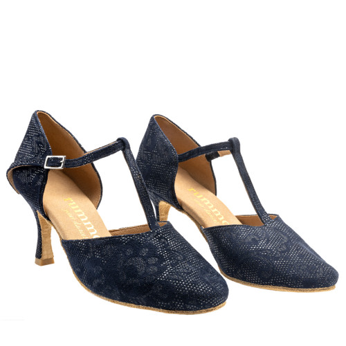 Rummos Femmes Chaussures de Danse R312 - Cuir NehruBlue - 6 cm