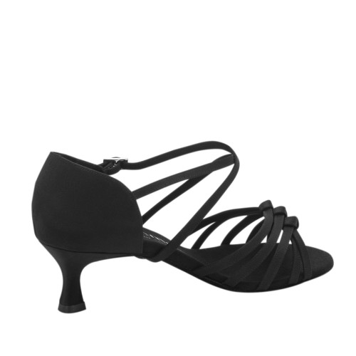 Rummos Mulheres Sapatos de Dança R358 - Pele Preto - 5 cm