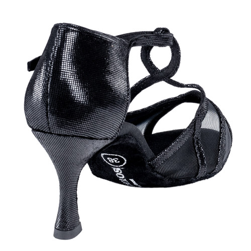 Rummos Mujeres Zapatos de Baile R365 - Cuero Negro - 6 cm