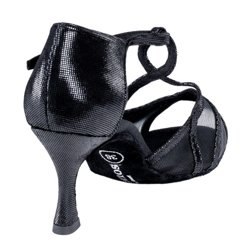 Rummos Mulheres Sapatos de Dança R365 - Pele Preto - 6 cm