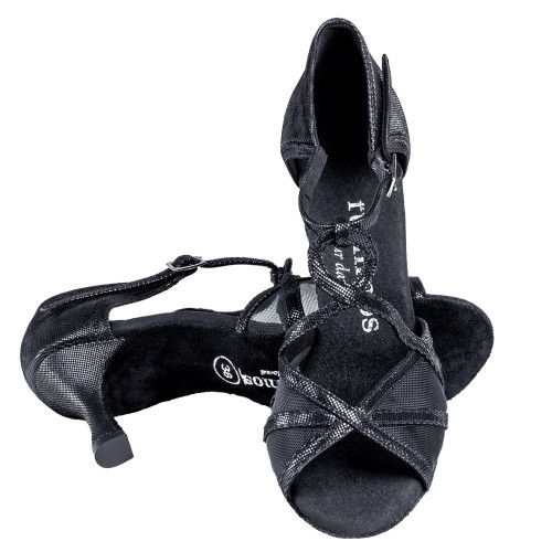 Rummos Mulheres Sapatos de Dança R365 - Pele Preto - 6 cm