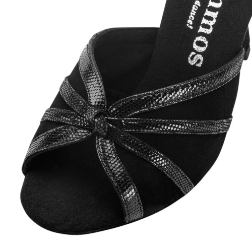 Rummos Women´s dance shoes R367 - Leather Black - 7 cm