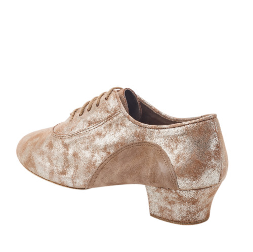 Rummos Dames Practice Schoenen R377 - Leer/Nubuck Tan Cuarzo/LigBrown - 4,5 cm