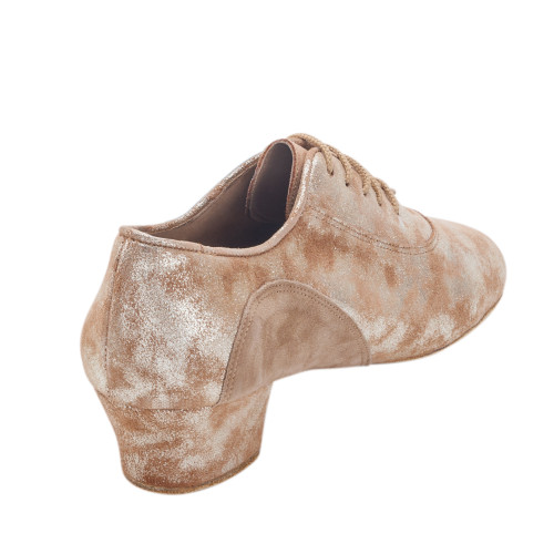Rummos Ladies Practice Shoes R377 - Leather/Nubuck Tan Cuarzo/LigBrown - 4,5 cm