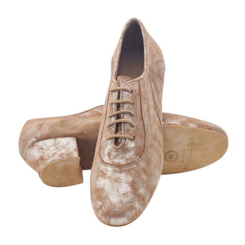 Rummos Mujeres Zapatos de Práctica R377 - Cuero/Nobuk Tan Cuarzo/LigBrown - Normal - 45 Cuban - EUR 37