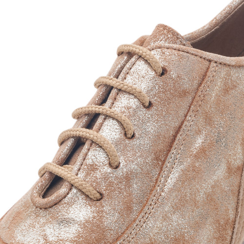 Rummos Dames Practice Schoenen R377 - Leer/Nubuck Tan Cuarzo/LigBrown - 4,5 cm