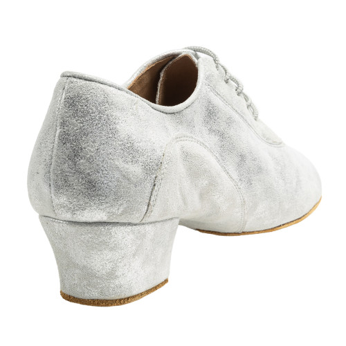 Rummos Ladies Practice Shoes R377 - Leather/Nubuck Silver Cuarzo - 4,5 cm