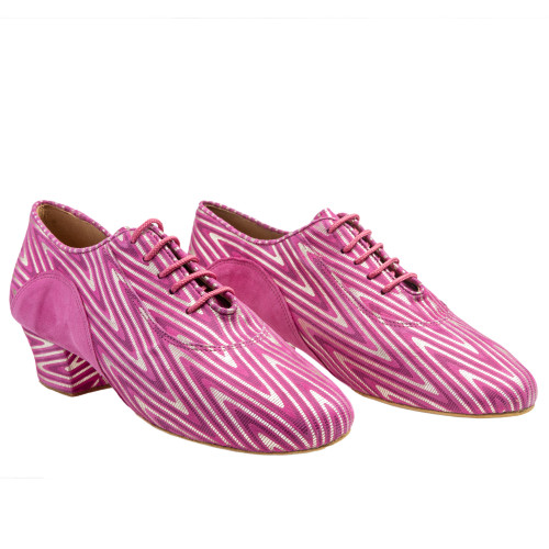 Rummos Ladies Practice Shoes R377 - Leather/Nubuck Neon Pink - 4,5 cm