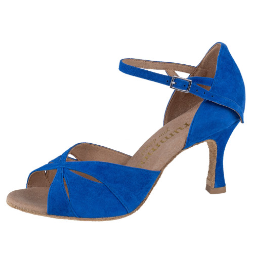 Rummos Femmes Chaussures de Danse R385 022 - Nubuck Royal Bleu - 6 cm