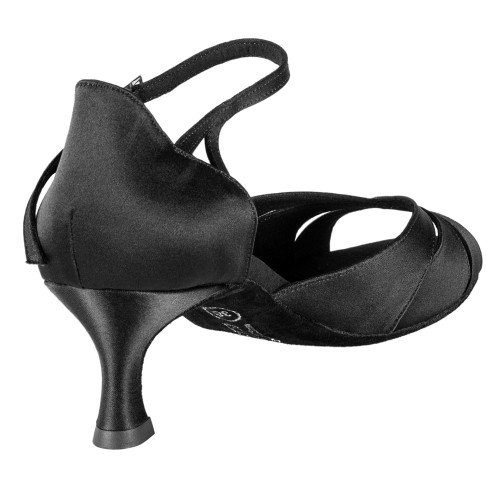 Rummos Women´s dance shoes R385 - Satin Black - 5 cm