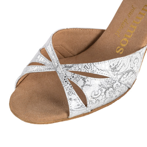 Rummos Women´s dance shoes R385 - Leathe Flower - 5 cm
