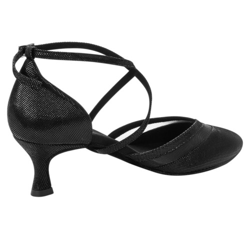 Rummos Dames Dansschoenen R450 - Leer Zwart - 5 cm