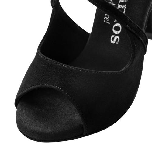 Rummos Women´s dance shoes R545 - Nubuck Black - 7 cm