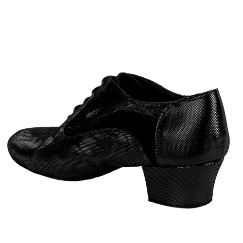 Rummos Mujeres Zapatos de Práctica R607 - Cuero/Nubuck Negro - 4,5 cm