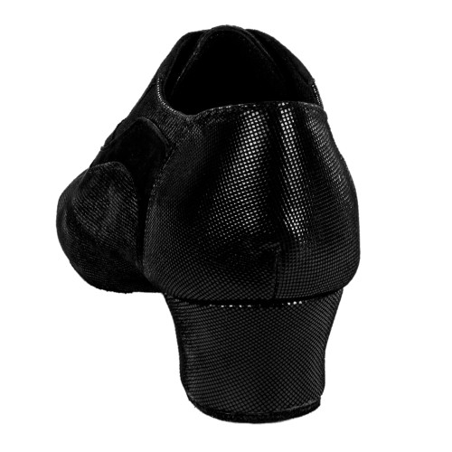 Rummos Mujeres Zapatos de Práctica R607 - Cuero/Nubuck Negro - 4,5 cm