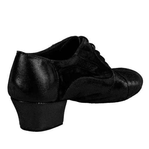 Rummos Femmes Chaussures d'entraînement R607 - Cuir/Nubuck Noir - 4,5 cm