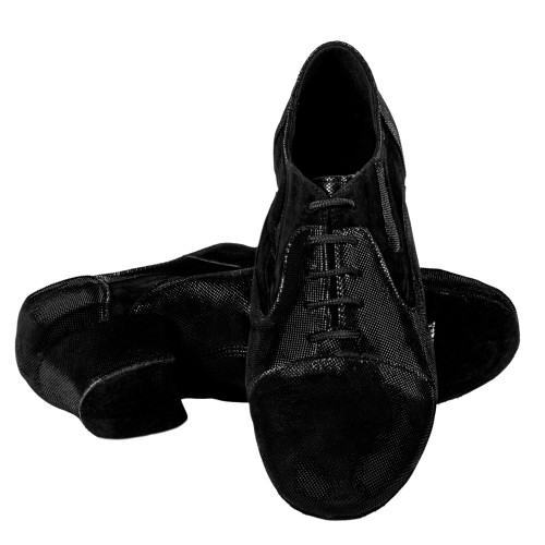 Rummos Mujeres Zapatos de Práctica R607 - Cuero/Nobuk Negro - Normal - 45 Cuban - EUR 40,5