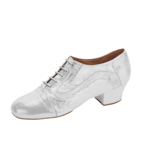 Rummos Donne Scarpe da Allenamento R607 - Pelle/Nubuck Argento - Medium (Normale) - 45 Cuban - EUR 37