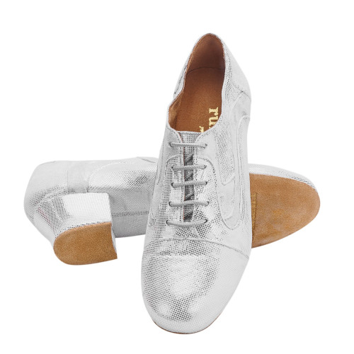Rummos Ladies Practice Shoes R607 - Leather/Nubuck Silver - Normal - 45 Cuban - EUR 36