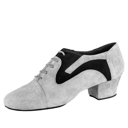 Rummos Dames Practice Schoenen R607 - Nubuck Grijs/Zwart