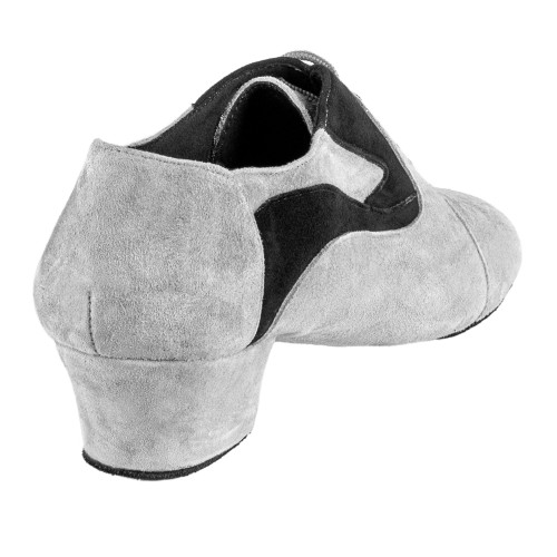 Rummos Ladies Practice Shoes R607 - Nubuck Gray/Black - Normal - 45 Cuban - EUR 39