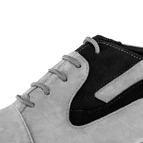 Rummos Ladies Practice Shoes R607 - Nubuck Gray/Black - Normal - 45 Cuban - EUR 38