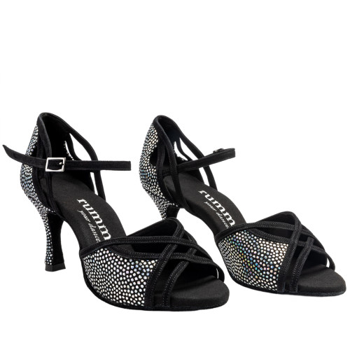 Rummos Mulheres Sapatos de Dança Claire - Pele/Nobuk GalBlack/Preto - 6 cm